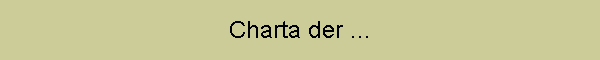 Charta der ...