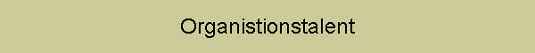 Organistionstalent
